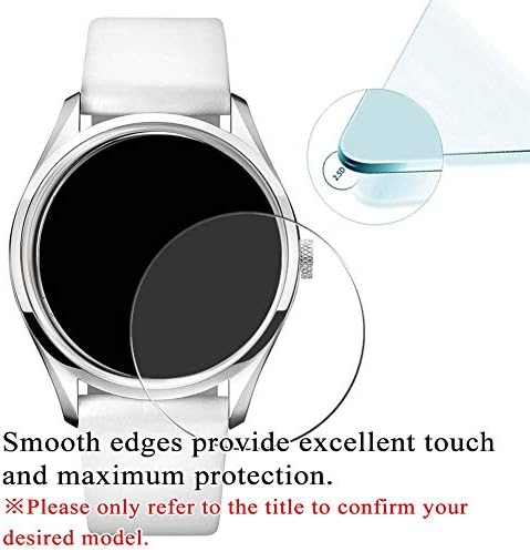 [3 Pack] Synvy מזג זכוכית מגן מסך, תואם עם קלווין קליין K3M216.2Y / K3M216.G6 9H הסרט Smartwatch שעון חכם מגיני